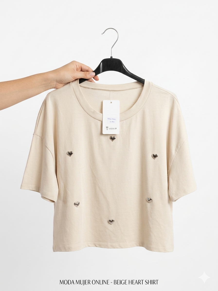Camiseta Corazones