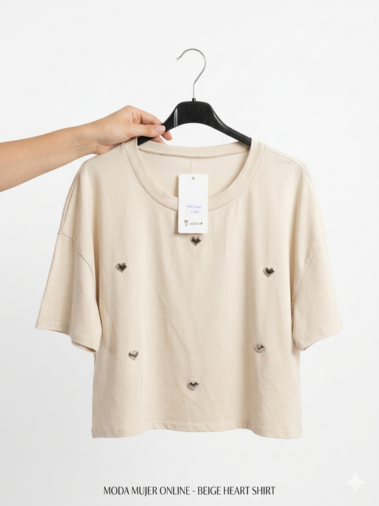 Camiseta Corazones