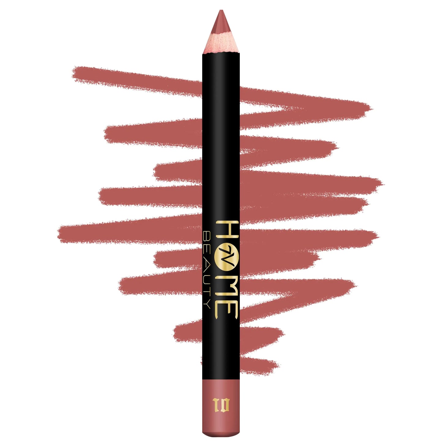 7V HOME BEAUTY Matte Lip Crayon Long Wear High Pigmented Lip Liner Lipstick Pencil (#501 1 Count/Pack of 1)
