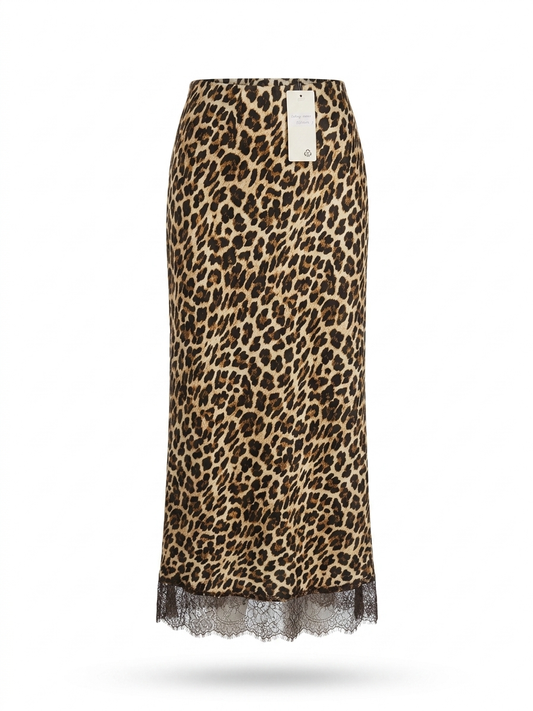 Falda Leopardo